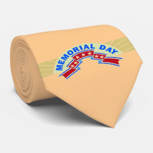 Memorial Day Stars - Tie