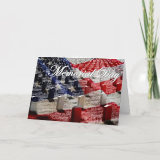 Memorial Day Thank You Card