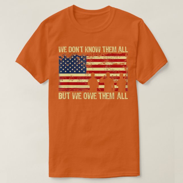 Memorial Day  to remember our armed forces  T-Shirt (Design Front)