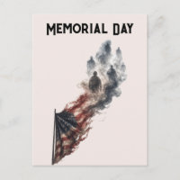 Memorial Day Tribute American Flag Design
