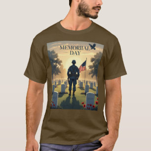 Memorial Day Tribute Artwork – Honouring Americans T-Shirt