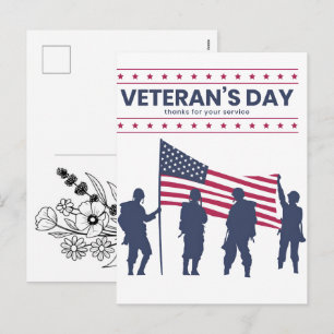 Memorial Day Veterans Mothers Day Tribute 2026 Holiday Postcard