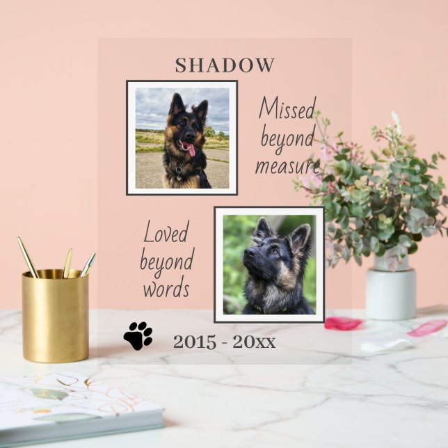 Mémorial de l'animal disparu au-delà de la mesure (Mariage)