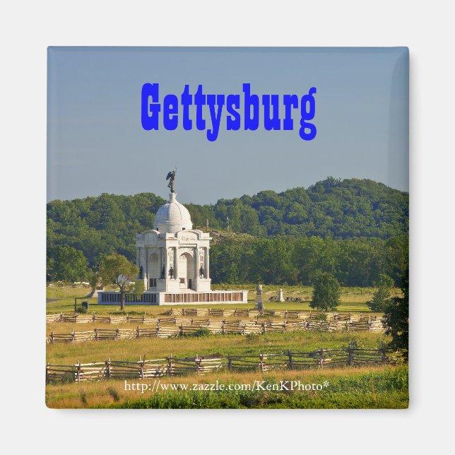 Mémorial de l'AP à Gettysburg Magnet (Devant)