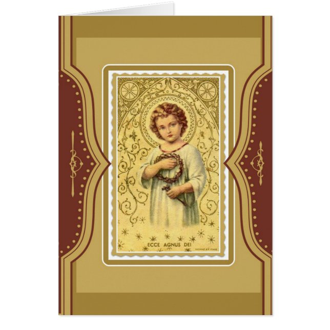 Mémorial de offre de la masse de Jésus d'enfant du (Devant)