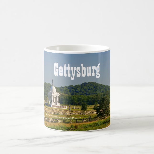 Mémorial de PA à la tasse de Gettysburg (Centre)