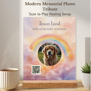 Mémorial de photos d'animaux de compagnie de Rainb