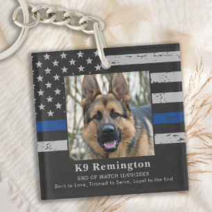 Mémorial du chien de police de la Ligne Bleue Minc