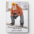 Mémorial du deuil pour la Plaque grand-père