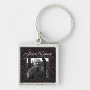 Memorial Forever Memories Keepsake Photo Key Chain