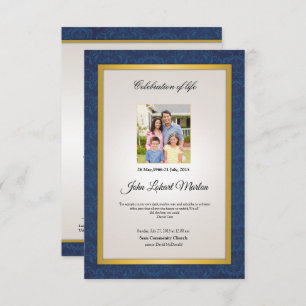 Memorial Funeral Program Template