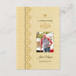 Memorial Funeral Program Template