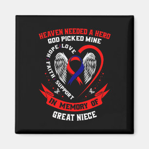 Memorial Gifts Loss Great Niece Heart Disease Awar Magnet