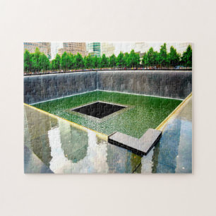 Memorial Ground Zero New York. Jigsaw Puzzle