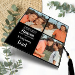 Memorial Heaven 3 Photo Collage In Loving Memory  Graduation Cap Topper<br><div class="desc">Honour your beloved Mom on graduation day with a custom photo collage memorial graduation cap topper. This unique mom memorial keepsake graduation cap is the perfect gift for yourself, family or friends to pay tribute to your loved one. We hope your memorial graduation cap topper will bring you peace, joy...</div>