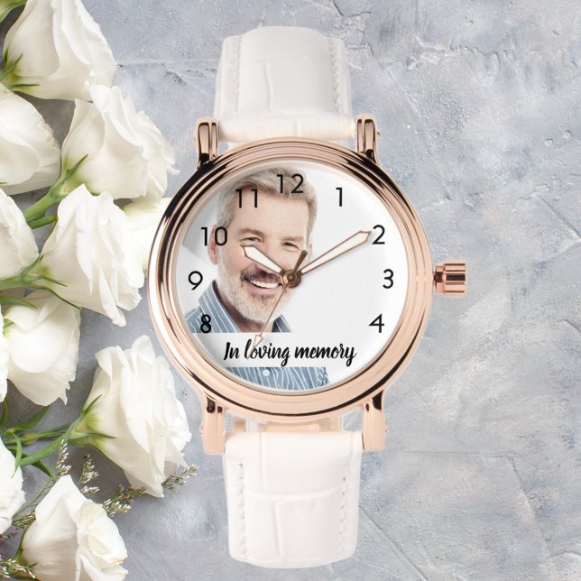 Memorial husband photo watch (Creator Uploaded)