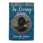 Memorial In Loving Memory Photo Wood Texture