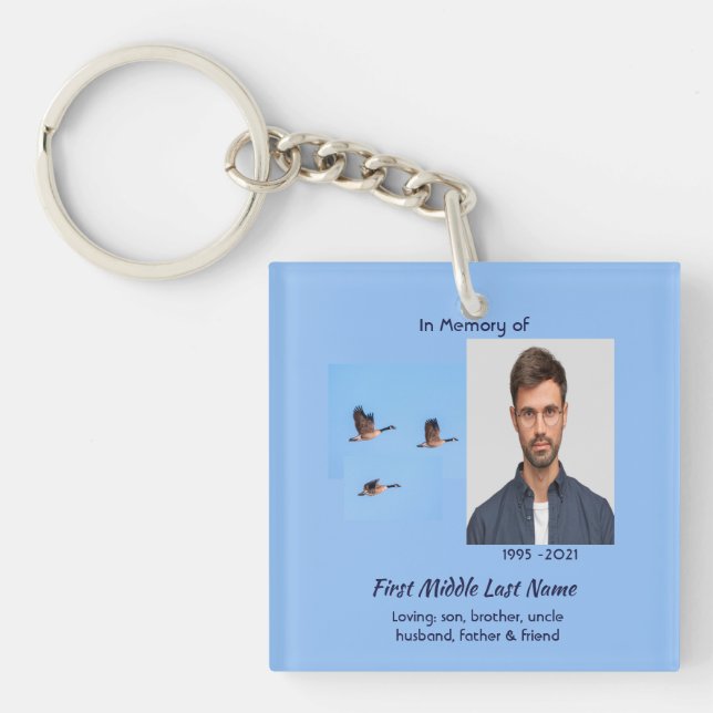  Memorial Keepsake  Canada Goose Outdoors Keychain (Front)