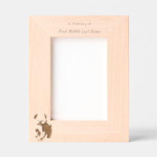 Memorial Keepsake Cute Little Koala Children   Etched Frames