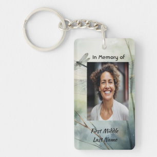  Memorial Keepsake Dragonfly Business Keychain