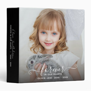 Memorial Keepsaké Photo Album 3 Classeur à anneaux