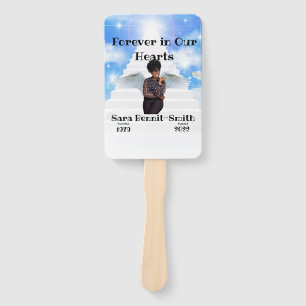 Memorial Lost of a Loved One  Hand Fan