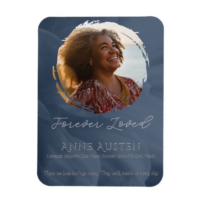 Memorial Magnet – Personalized Tribute Keepsake (Vertical)