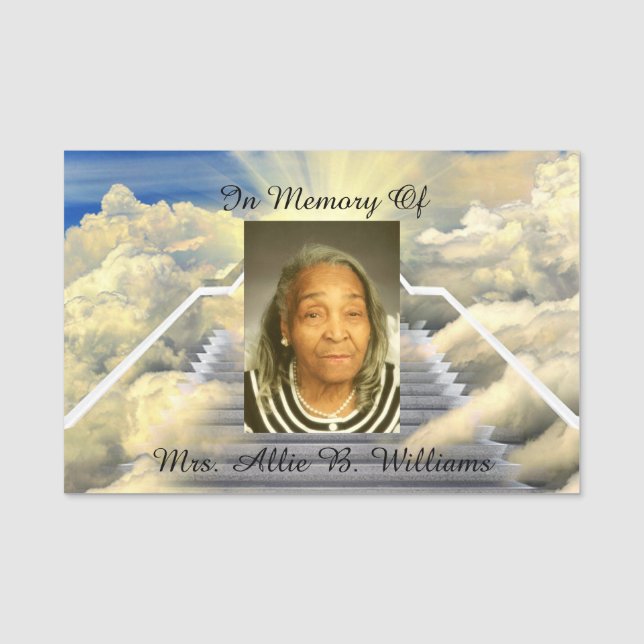 Memorial Name Tag (Front)