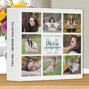 Memorial Personalized In Loving Memory Photo Album Binder