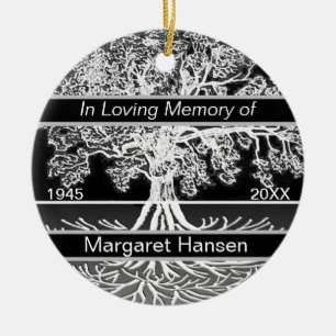 Mémorial personnalisé  Arbre de vie Ornement en 