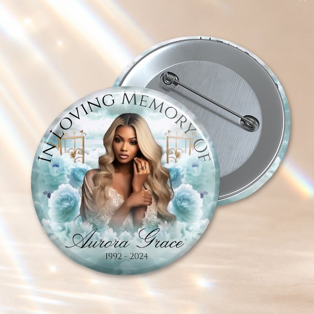 Memorial Photo Button In Loving Memory (Creator Uploaded)