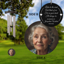 Mémorial photo et texte personnalisé
