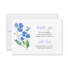 Memorial Photo Forget me Not Funeral