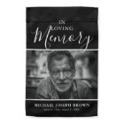 Memorial Photo Grave Site Garden Flag