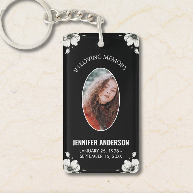 Memorial Photo Keychain | In Loving Memory Keepsak (Creator Uploaded)