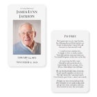 Memorial Photo Prayer Card - I'm Free