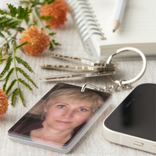 Memorial Photo Those we Love  Keychain