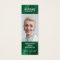 Memorial Poem Emerald Green Photo Funeral Bookmark