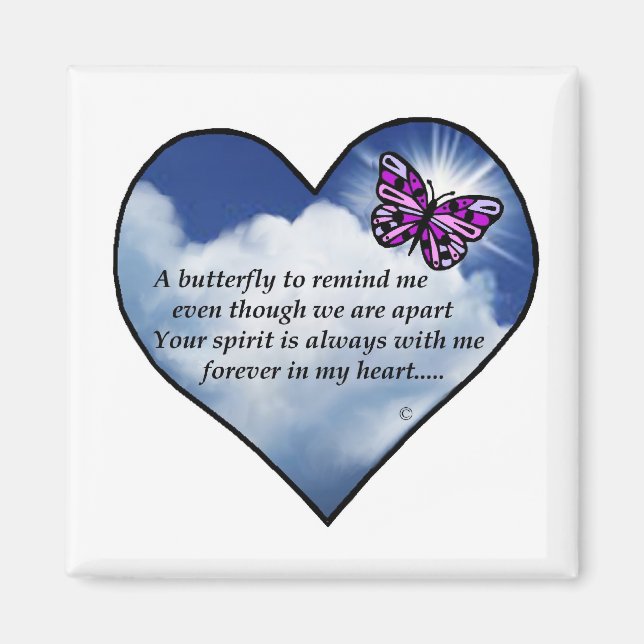 Memorial Poem Magnet (Front)