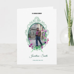 Memorial Program Brochure