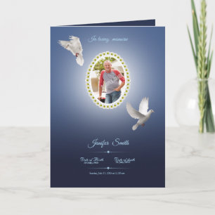 Memorial Program Template