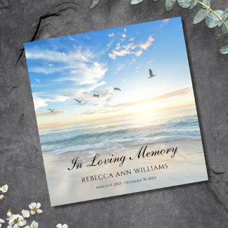 Memorial Remembrance Books - Personalized Binder