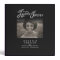 Memorial remembrance hearts black photo book
