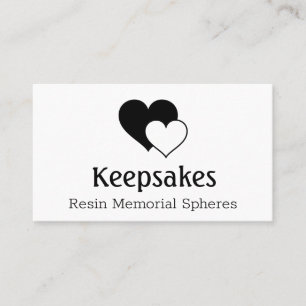 Memorial Remembrance Keepsake Business Card