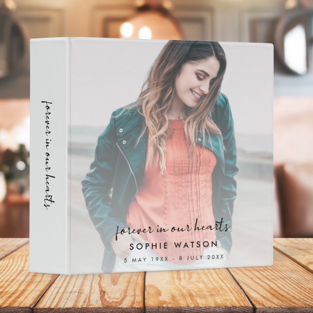 Memorial Remembrance | Modern Memory Keepsake Binder (Creator Uploaded)