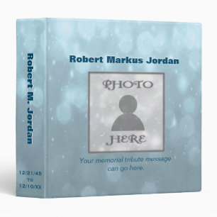 Memorial Scrap Book Binder