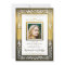 Memorial Service Elegant Golden Border Invitation