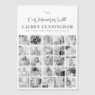 Memorial Simple Modern Minimalist 25 Photo