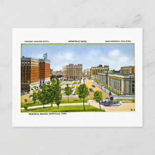 Memorial Square, Nashville, Tennessee Postcard