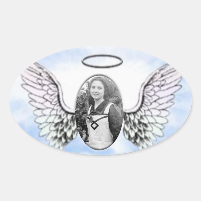 Memorial Sticker - Photo (Front)